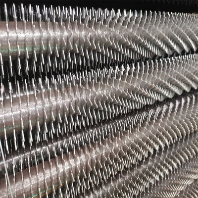 High Heat Transfer Performance Boiler Fin Tube Serrated Spiral Radiator Efficient Custom