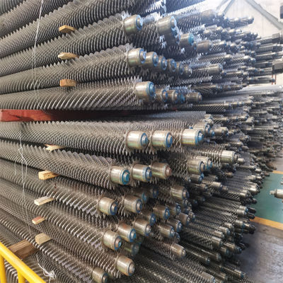 High Heat Transfer Performance Boiler Fin Tube Serrated Spiral Radiator Efficient Custom