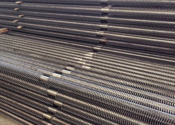 Spiral Finned Heat Exchanger Tube Seamless Corten Steel Fin Tube For Economizer