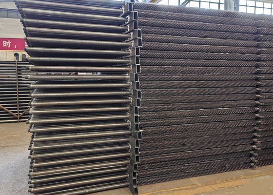 Spiral Finned Heat Exchanger Tube Seamless Corten Steel Fin Tube For Economizer