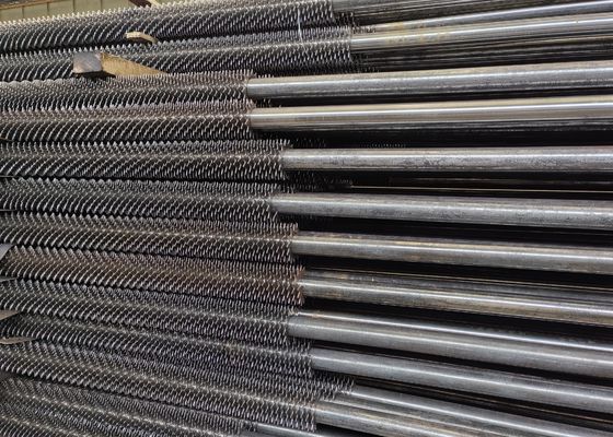 Carbon Steel Boiler Fin Tube For Superheater Seamless Spiral Finned Heat Exchanger Tube