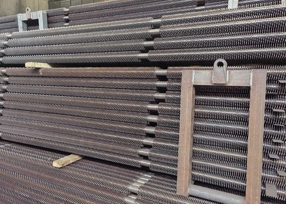 Carbon Steel Boiler Fin Tube For Superheater Seamless Spiral Finned Heat Exchanger Tube