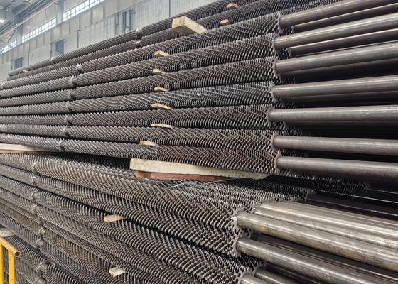 CE Standard Carbon Steel Boiler Parts Spiral Fin Tube Coil Boiler Tube For Economizer
