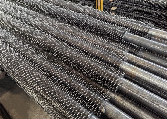 CE Standard Carbon Steel Boiler Parts Spiral Fin Tube Coil Boiler Tube For Economizer