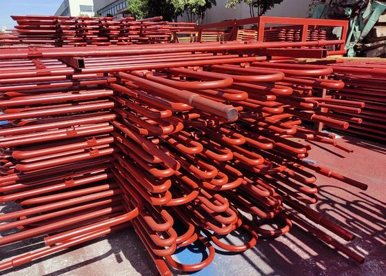 ISO9001 Carbon Steel Boiler Painted Serpentine Tube With High Efficiency