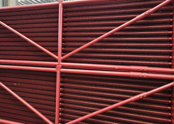 High Frequency Welded Boiler Spiral Finned Tube For Heat Exchanger / Condenser