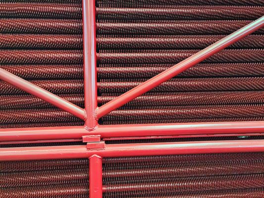 High Frequency Welded Boiler Spiral Finned Tube For Heat Exchanger / Condenser