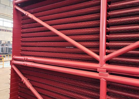 High Frequency Welded Boiler Spiral Finned Tube For Heat Exchanger / Condenser