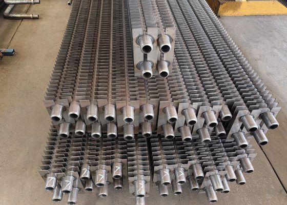 Efficient Boiler Heat Exchange Element H Shaped Fin Tube With Rectangular Fin