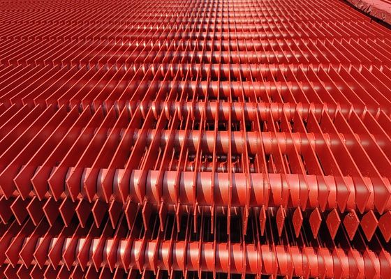 ASME Painted Carbon Steel Boiler H Fin Tube Strengthening Heat Transfer