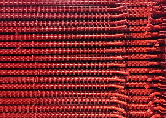 ASME Painted Carbon Steel Boiler H Fin Tube Strengthening Heat Transfer