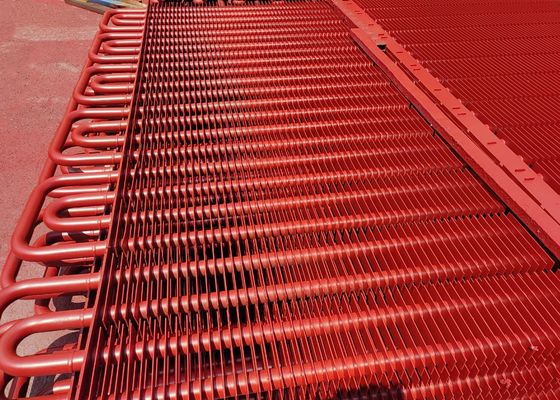 ASME Painted Carbon Steel Boiler H Fin Tube Strengthening Heat Transfer