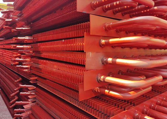 H-Type Painted Carbon Steel H-Fin Tube Boiler Tubes With Rectangular Fin