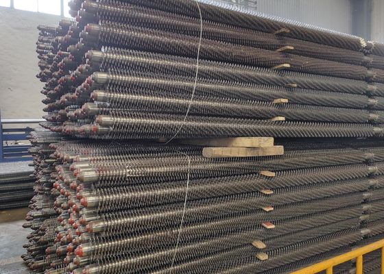 High Efficient High-Frequency Welding Spiral Fin Tube For Power Plant Boiler