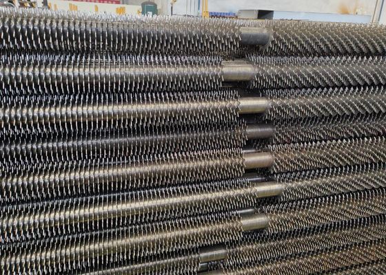 High Efficient High-Frequency Welding Spiral Fin Tube For Power Plant Boiler