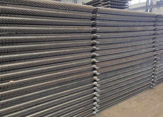 ASME Carbon Steel Boiler Spiral Fin Tube For Boiler Economizers In Power Plant