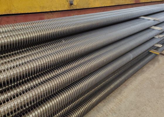 ASME Carbon Steel Boiler Spiral Fin Tube For Boiler Economizers In Power Plant