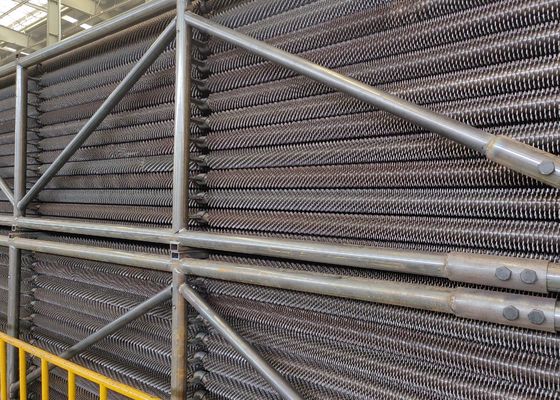 Alloy Or Carbon Steel Boiler Spiral Fin Tube For High Temperature Environments
