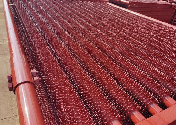 Customized Heat Transfer Element Serrated Fin Tube For Boiler Pressure Parts