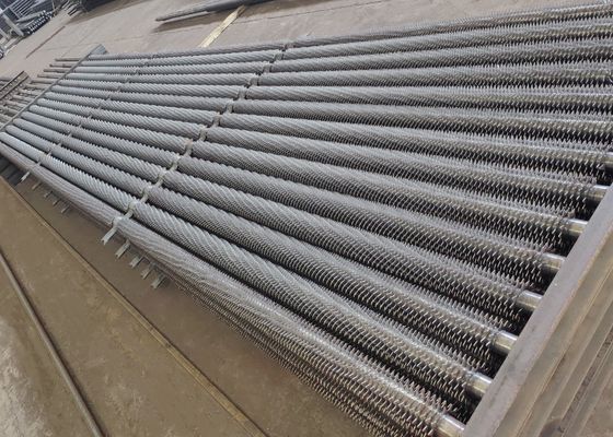 SA213/ASTM Stainless Steel Boiler Serrated Spiral Fin Tube With High-Efficiency