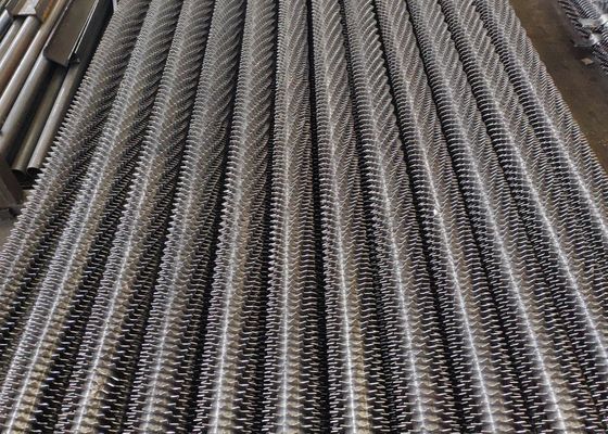 ASME SA178 High-Frequency Welding Boiler Spiral Fin Tube With High Stability