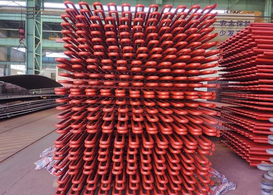 Customized Carbon Steel Boiler Serpentine Tube Designed For CFB Boiler