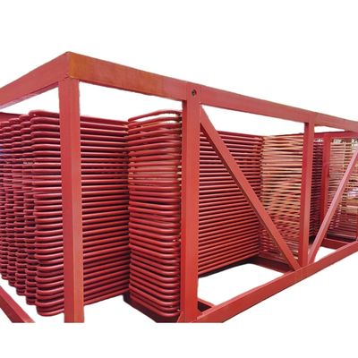 Coiled Serpentine Coil For Horizontal Or Vertical Tube Layout In Industrial