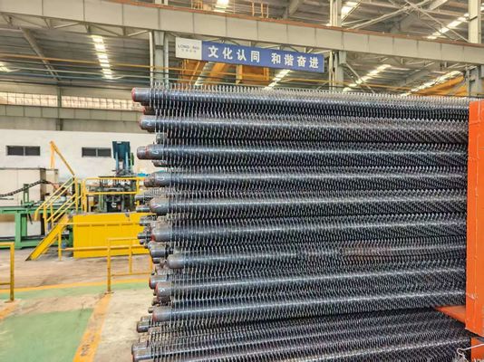 ASME Spiral Fin Tube Stainless Steel Boiler Parts For Heat Dissipation
