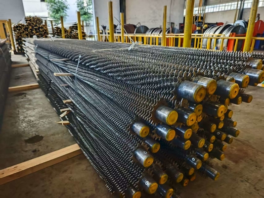 High Temp Pressure Resistant High Frequency Welded Spiral Fin Tube ASME Standard