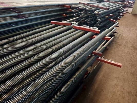 Customized Boiler Spiral Fin Tube Carbon Steel High Frequency Welding High Efficiency
