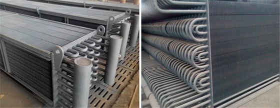 Automatic Vertical Double H Type Finned Heat Exchanger Tubes for Steam Output in Power Stations