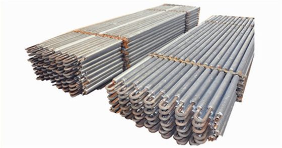 Automatic Vertical Double H Type Finned Heat Exchanger Tubes for Steam Output in Power Stations