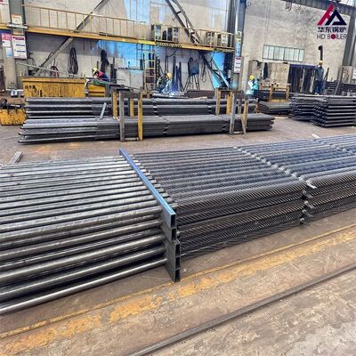 Solid Serrated Spiral Finned Boiler Fin Tube Heat Exchanger Anti-Ash Stainless Steel