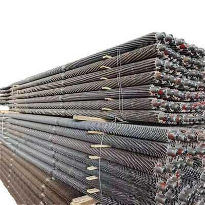 Customized High-Frequency Welding ASME Spiral Fin Tubes Stainless Steel for Boilers