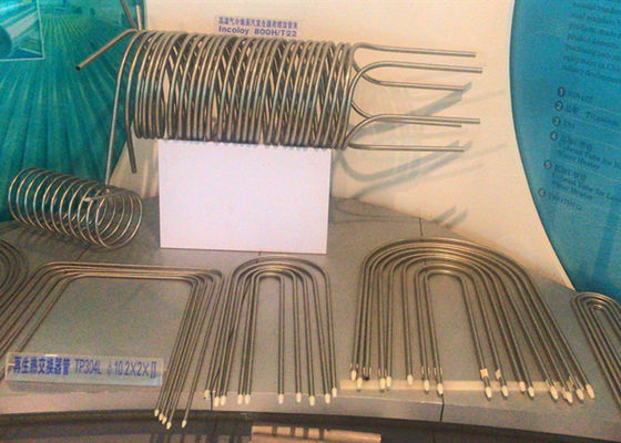 Heat Exchanger Seamless Stainless Tube TP304 304L TP316L TP347 TP317 100% ET HT UT