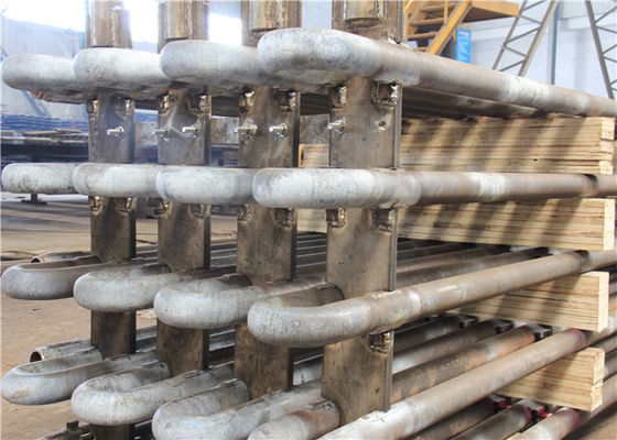 Asme Serpentine Tube Boiler Spare Parts Carbon / Stainless Steel Heat Exchanger