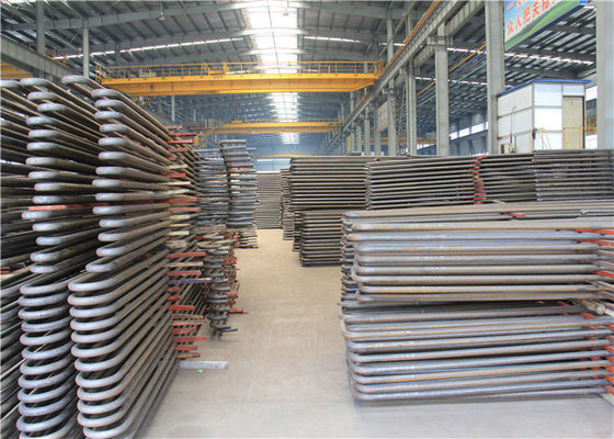 Boiler Tp321 Asme Superheater Serpentine Tube Coil Increased Air Flow