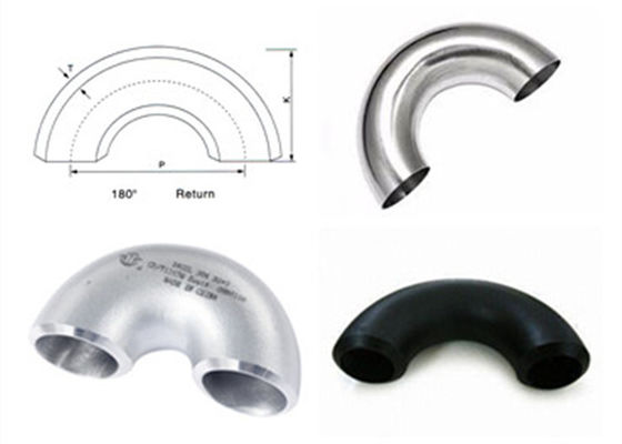 Erw Welded Elbow Steel Boiler Tubes Sch Std Sch80 Reduce Seamless Type