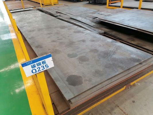 Cold Rolled Or Hot Rolled Stainless Steel Plate Thickness 6 - 80mm Q235 Q345 B C D E