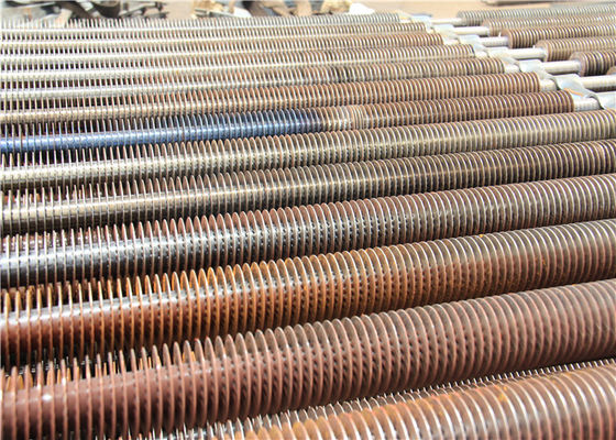 Longitudinal Square Boiler Fin Tube Extruded Embedded Type Heat Exchanger Support