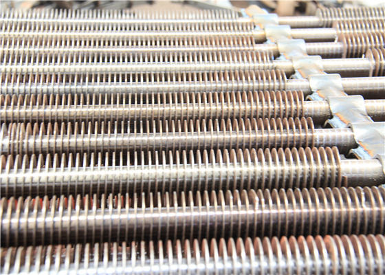Longitudinal Square Boiler Fin Tube Extruded Embedded Type Heat Exchanger Support