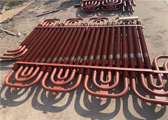 Carbon Steel Titanium Spiral Finned Tube Coil For Boiler Economizer