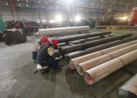 405mm ERW Pickled Stainless Steel Welded Tubes for Superheater