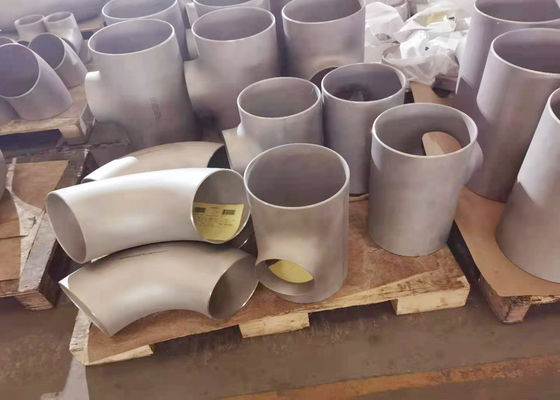 Shot Blasting TP304 DN15  Butt Welded Pipe Elbow Press Forming