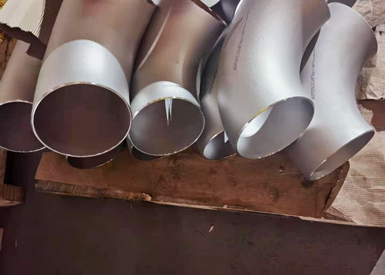 Shot Blasting TP304 DN15  Butt Welded Pipe Elbow Press Forming