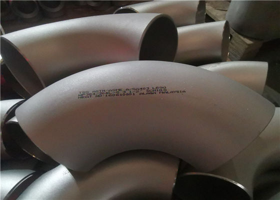 TUV A234WPB Grind Sand 90 Degree Elbow Fitting Short Radius Butt Welded