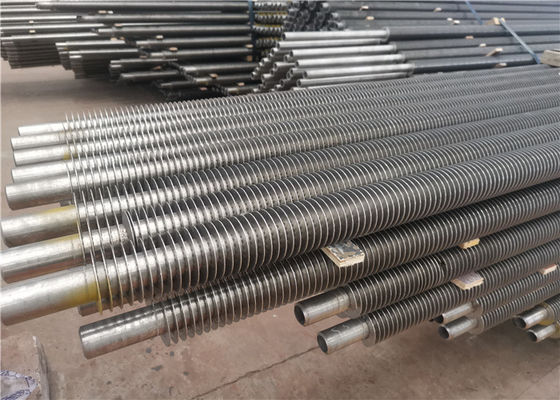 TUV  316L Staggered Finned Stainless Steel Tubing Flue Gas Resistance