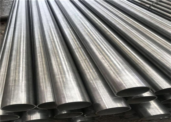 Straight 201 304 Bright Annealed Stainless Steel Tubing For Fluid Gas