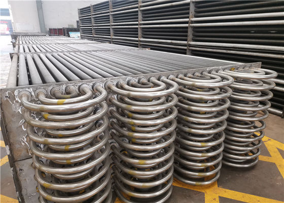 Alloy Steel HF Welding Spiral Boiler Fin Tube For Power Plants Heater Parts