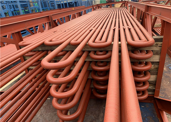Steam Superheater CFB Boilers Serpentine Pipe For Carbon Steel